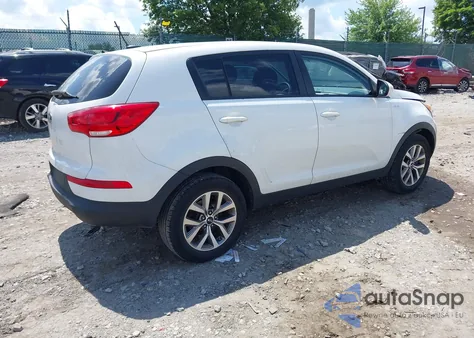 2016 Kia Sportage Lx из США, поврежденный, VIN KNDPBCAC2G7864651